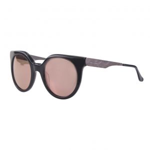 Italia Independent Femme I-LIGHT METAL 0801 009.ACE Lunettes de soleil outlet Ac&eacute;tate Noir Gris Cat Eye