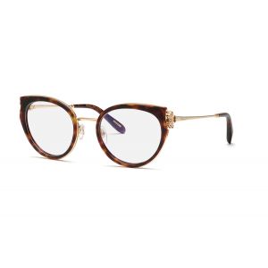 Chopard Femme VCH367S  909 Montures optiques Ac&eacute;tate Havane  Cat Eye