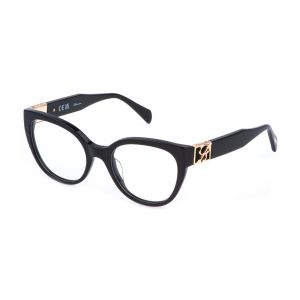 Blumarine Femme VBM873S  700S Montures optiques Ac&eacute;tate Noir  Papillon