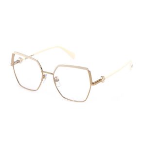 Blumarine Femme VBM218  0F47 Montures optiques M&eacute;tal Or  G&eacute;om&eacute;trique