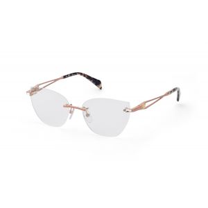 Blumarine Femme VBM223S  0SCX Montures optiques M&eacute;tal Or  Papillon