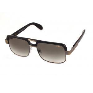 Cazal Unisex 993 001 Lunettes de soleil Métal Noir Vert Carré  Ombré