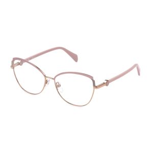 Blumarine Femme VBM219  02AM Montures optiques M&eacute;tal Or  Papillon