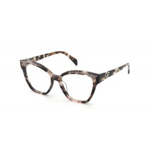 Blumarine Femme VBM884V  0AGK Montures optiques Ac&eacute;tate Havane  Papillon