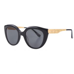 Italia Independent Femme I-LIGHT METAL 0805 009.ACE Lunettes de soleil outlet Ac&eacute;tate Noir  Cat Eye