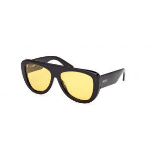 Emilio Pucci Femme EP0231 01E Lunettes de soleil Acétate Noir Marron Pilote Normale