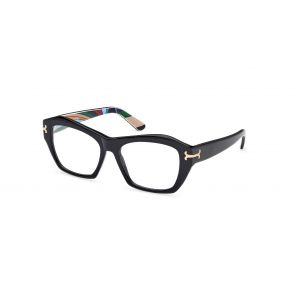 Emilio Pucci Femme EP5264 005 Montures optiques Acétate Noir  Géométrique Normale