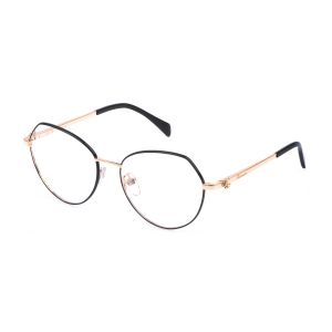 Blumarine Femme VBM220  301 Montures optiques M&eacute;tal Or  G&eacute;om&eacute;trique