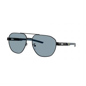 Ferrari Scuderia Homme FZ5004D  101/72 Lunettes de soleil Métal Noir Bleu Géométrique Normale