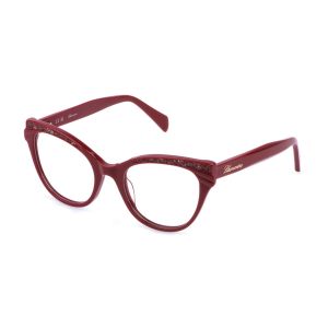 Blumarine Femme VBM874S  0U17 Montures optiques Ac&eacute;tate Rouge  Papillon