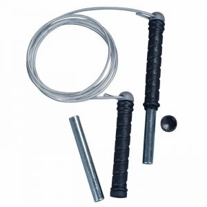 Corde &agrave; sauter PVC/acier r&eacute;glable jusqu'&agrave; 3 m Hammer Pro