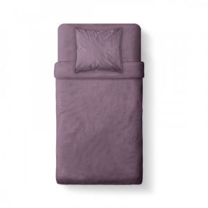 Housse de couette en coton - 57 Fils - 140 X 200 cm - Violet