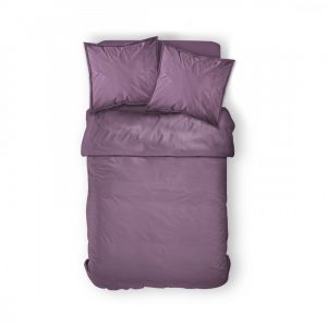 Housse de couette en coton - 57 Fils - 220 X 240 cm - Violet