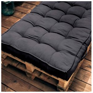 Matelas palette - L 120 cm x l 80 cm x H 15 - Gris