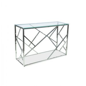 Console - Escada - 120 x 40 x 78 cm - Chromé