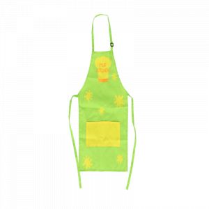 Tablier de cuisine imperméable pour enfants - Vert - L 35 x H 57,5 cm