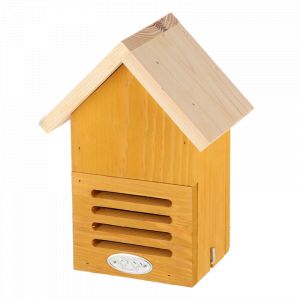 Abri à coccinelles en bois "Nature Shades" - Jaune - H 22,8 cm