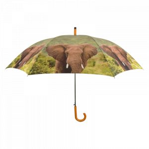 Parapluie "Out of Africa" - Eléphant - D 120 x H 95 cm