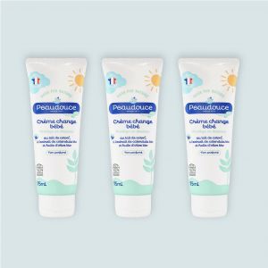 Lot de 3 crèmes change Bio bébé