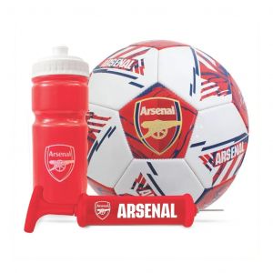 Coffret ballon et gourde et pompe &agrave; main Arsenal Signature