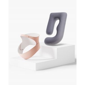 Pack Confort Grossesse : Ceinture de maintien Ergonest et coussin de corps c&acirc;lin | : 2XL