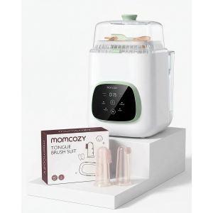 Feeding & Oral Care Bundle: KleanPal Pro Bottle Washer and Finger Toothbrush Set