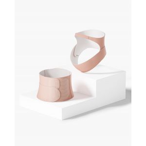 Pack R&eacute;cup&eacute;ration Post-Partum : Ceinture de maintien Ergonest et ceinture abdominale post-partum Petite | Ergonest Belly Band: M | Postpartum Petite Belly Band: XL