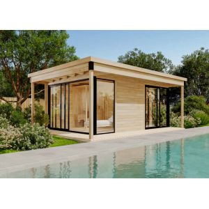 Pool House Alpholz Cozy 3 Canop&eacute;e