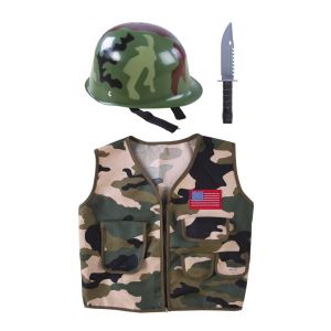 Set déguisement enfant Militaire