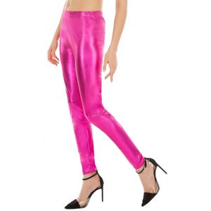 Chaks C4446S, Legging brillant adulte luxe ROSE, taille S/M