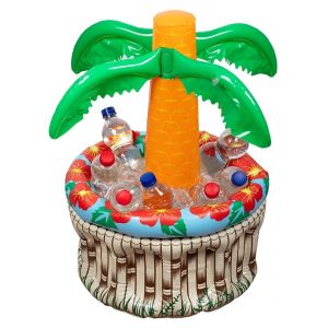 PALMIER gonflable 62cm, rafraichisseur et bac boissons