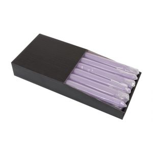 Bougie Flambeau 24,5cm, Parme  (x1)