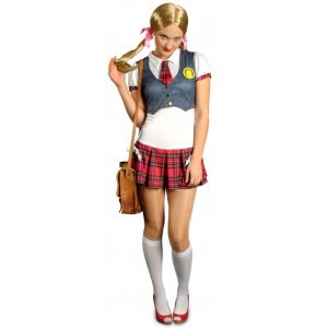Chaks 31 250230 05, Déguisement Ecolière sexy, adulte taille M/L