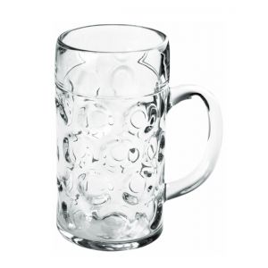 SANTEX 52891-21, BOITE de 6 Chopes de bi&egrave;re 50cl incassables, Transparentes 50cl