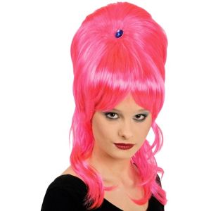 Chaks 11 273103, Perruque Abigail choucroute, Fuchsia