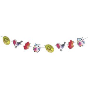P'TIT Clown re22493 - Guirlande anniversaire Animaux de la forêt