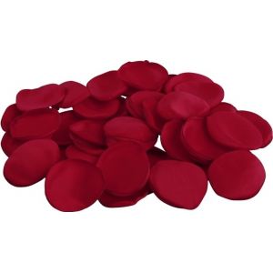 Chaks 14097-02, Grand Sachet de 400 Pétales de rose satin luxe, Rouge