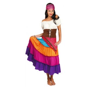 Déguisement Bohémienne Gitane gipsy adulte