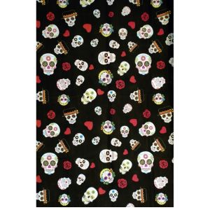 Chaks 90 943103, RIDEAU Dia de Los muertos 80 x 153 cm