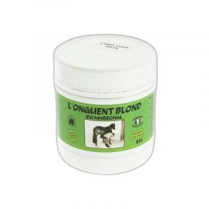 Soin sabots pour cheval La Gamme du Mar&eacute;chal Onguent Blond - Pot 500 ml