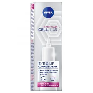 Nivea Cellular Expert Filler Crème Soin Contour des Yeux et Lèvres Repulpant Tube 15 ml