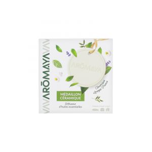 Aromaya Médaillon Céramique Diffuseur d'Huiles Essentielles
