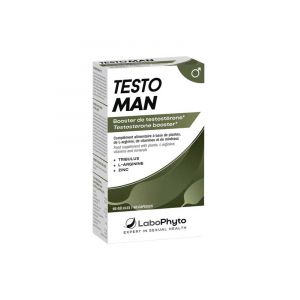 Labophyto TestoMan Booster de Testost&eacute;rone Cure 1 Mois 60 G&eacute;lules