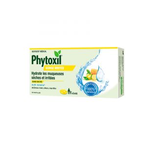 Sanofi Phytoxil Pastilles Gorge Irritée Miel Citron Menthe - Hydrate Les Muqueuses Sèches et Irritées - 16 Pastilles