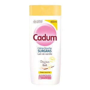 Cadum Crème Douche Surgras au Lait de Vanille 450 ML