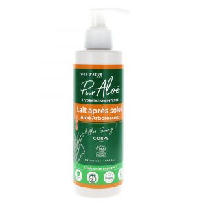 Pur Aloé Hydratation Intense Lait Après Soleil Hydratant Apaisant Bio 200 ml
