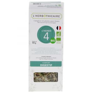 L'Herb&ocirc;thicaire l'Herb&ocirc; 4 Confort Digestif Bio 50 g