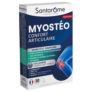 Santarome Myostéo Confort Articulaire Complément Alimentaire 30 Comprimés