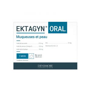 Densmore Ektagyn Oral (Ancien Suveal Sicca) - 30 Capsules - Formule Inchangée