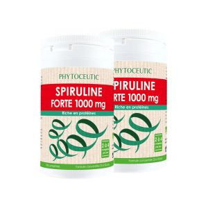 Phytoceutic Spiruline Forte 1000 mg Lot de 2 x 100 Comprimés